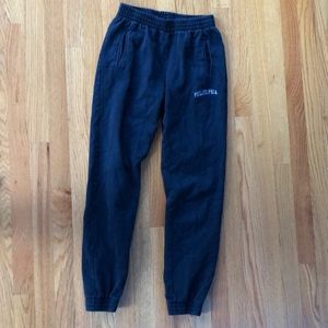 Navy blue philly sweat pants